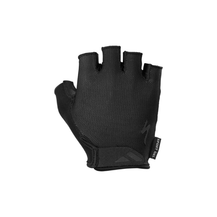 Specialized Women's Body Geometry Sport Gel Short Finger Gloves '24 (Black)
