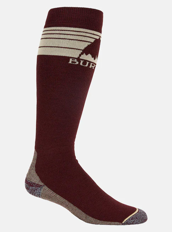 Burton Men's Midweight Emblem Socks '24 - Almandine