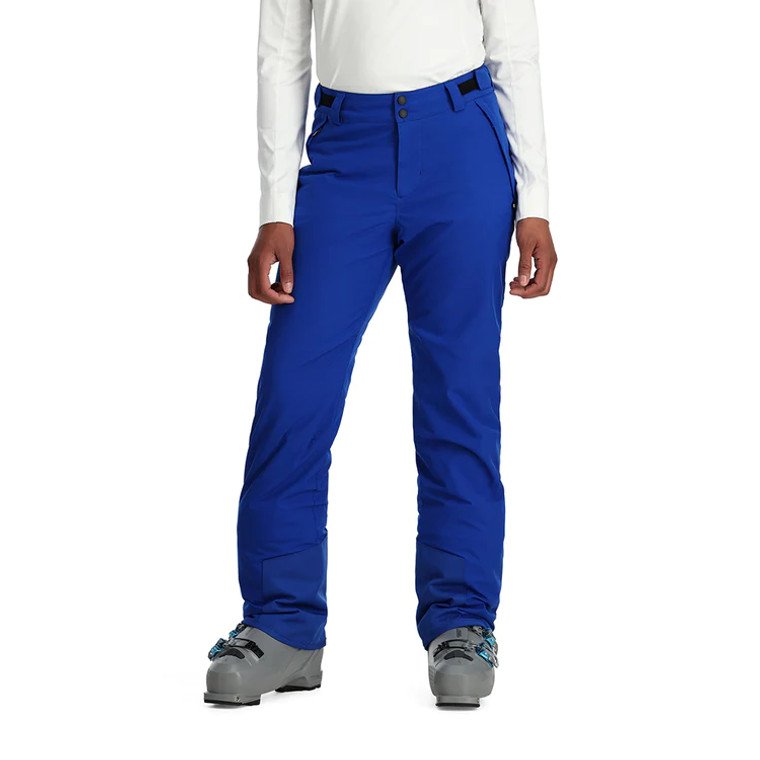 Spyder Women's Section Pants '24 - Electric Blue (Front Profile)