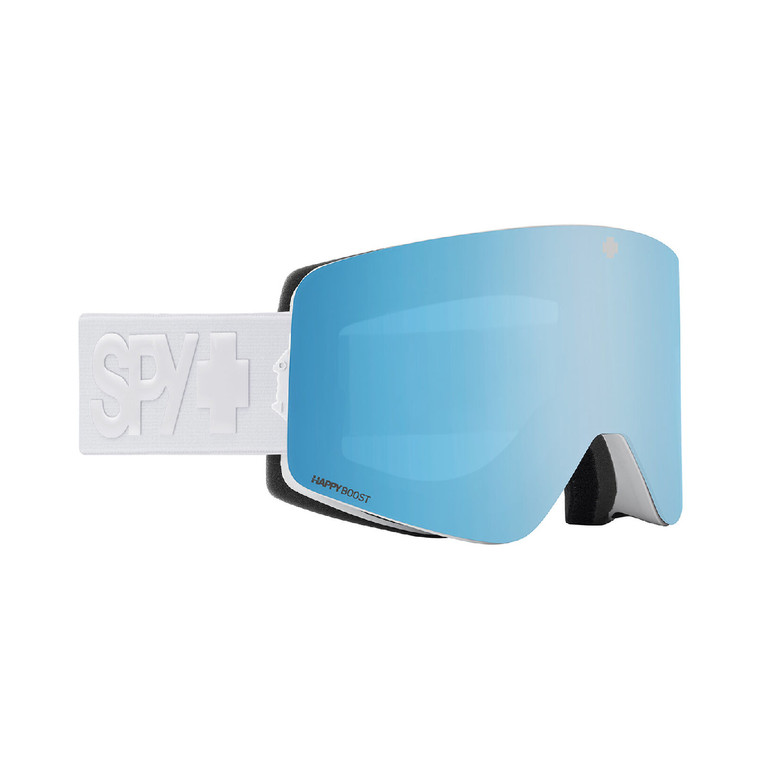 Spy Marauder SE '24 - Matte White Happy Boost Bronze Ice Blue Mirror + Happy Boost LL Gray Green Red Mirror