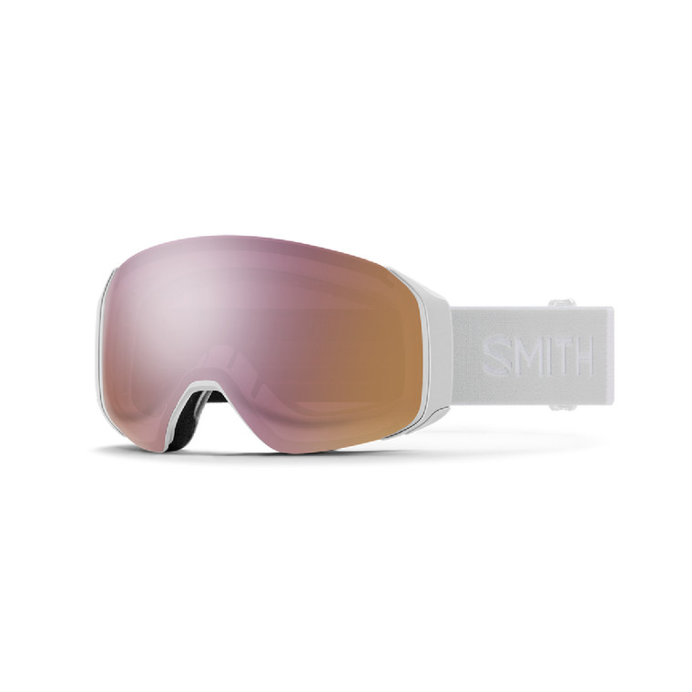 Smith 4D MAG S '24 - White Vapor ChromaPop Everyday Rose Gold Mirror + Storm Rose Flash