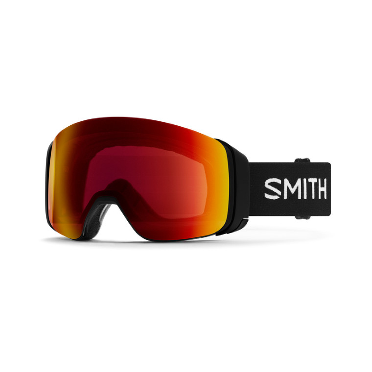 Smith 4D MAG '24 - Black ChromaPop Sun Red Mirror + Storm Yellow Flash