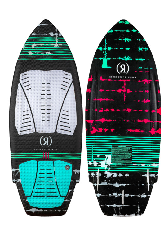 Ronix Women's Koal Surface Sea Captain '24 Black / Mint / White 4'4