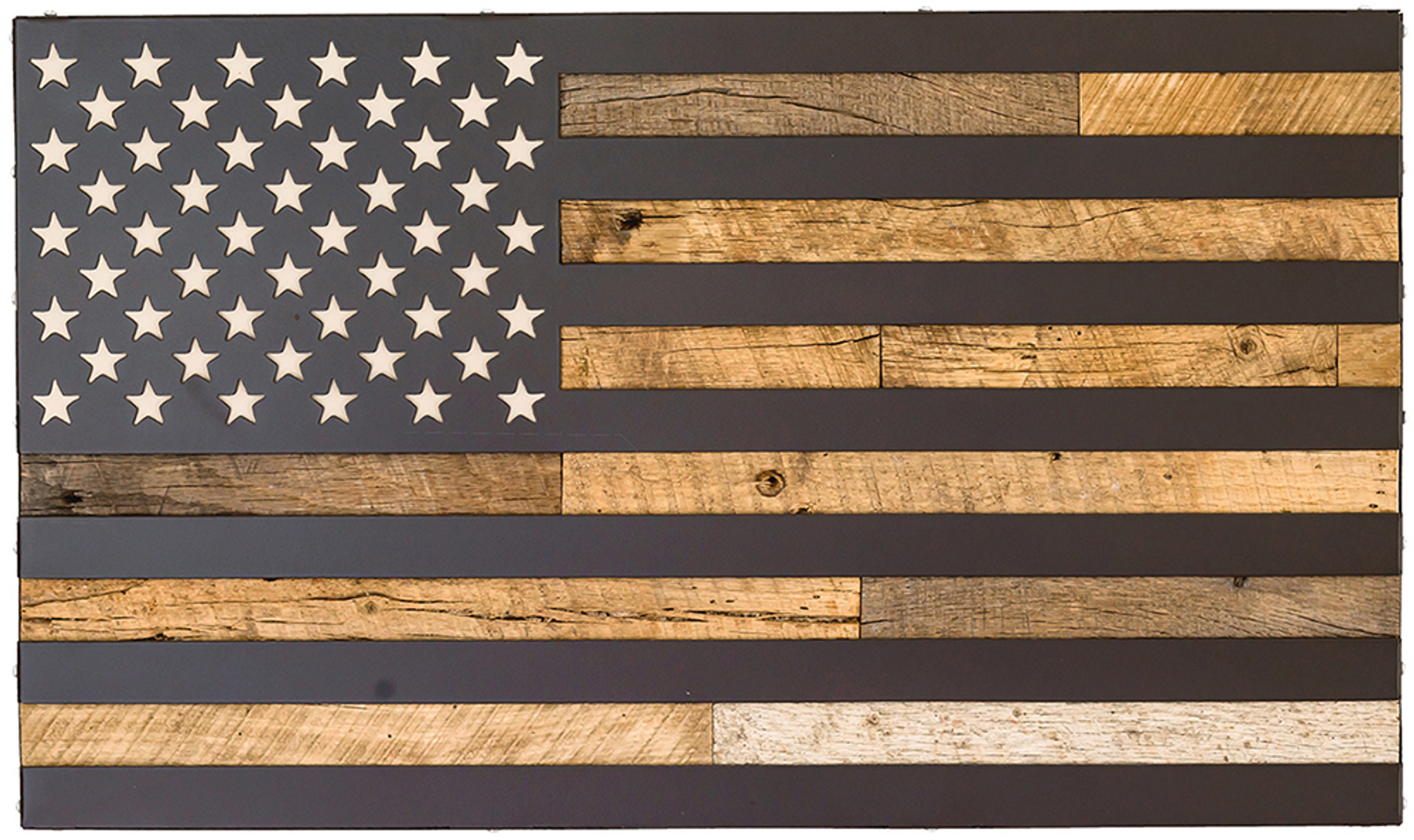 american flag wood wall art