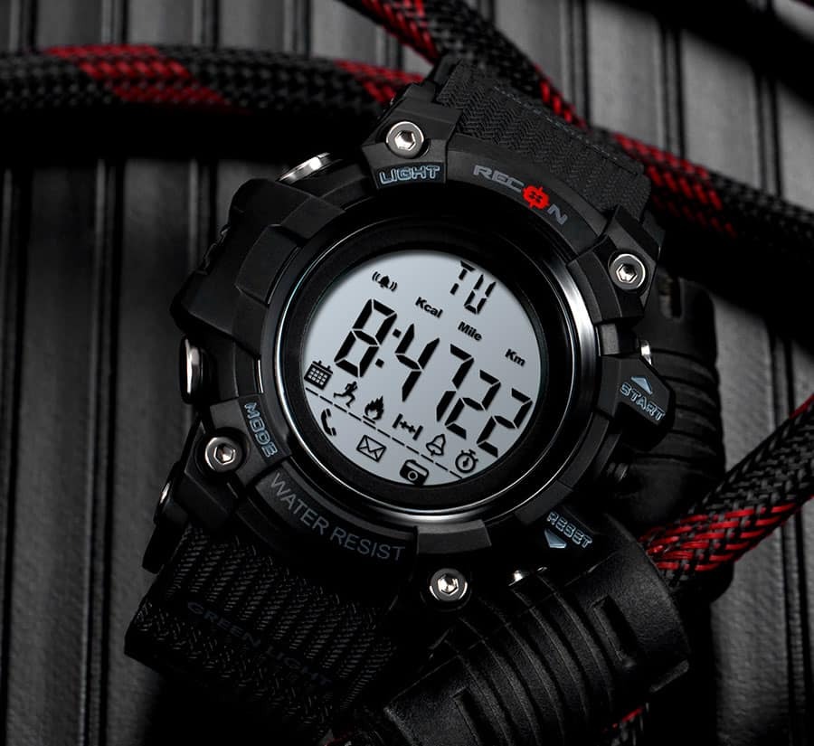 Durable recon tactical smart watch design