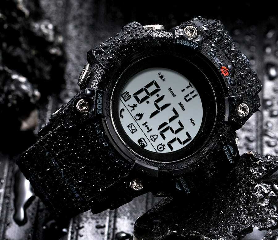 Water tight tactical smart watch