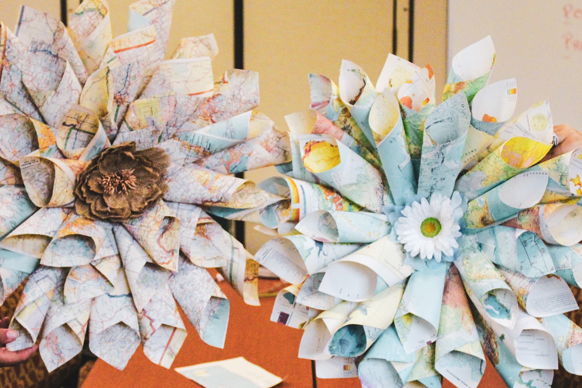 Upcycle Workshop transforms books to wreaths 