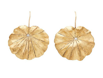 Pennywort Bronze Earrings