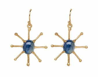 Sunburst Kyanite Earrings