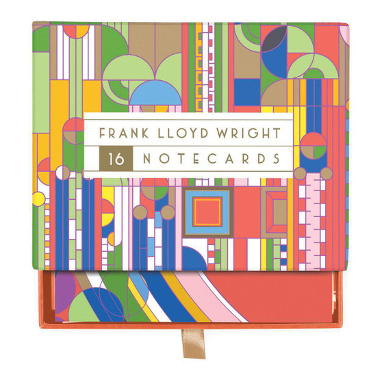 Frank Lloyd Wright Designs Notecard Box