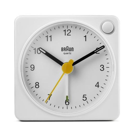 Braun Travel Alarm Clock BC2X