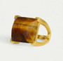 Plaza Ring Tiger Eye