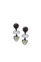Petra Smoke Drop Earrings