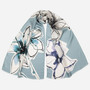 Graphic Flower Scarf