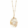 Crater Mabe Pearl Pendant