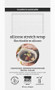 Clear Silicone Stretch Wrap 3-Pack
