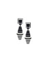 Allegria Black & White Earrings