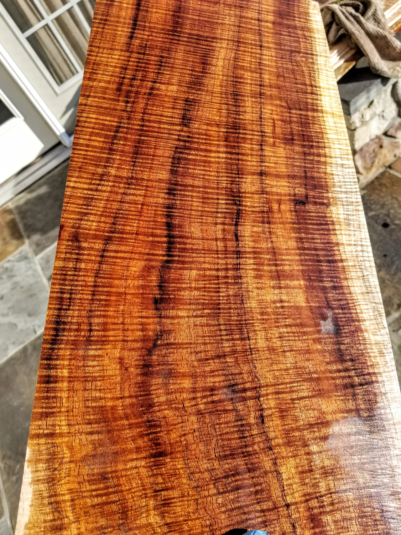 Curly exotics koa wood luthier custom crafts 