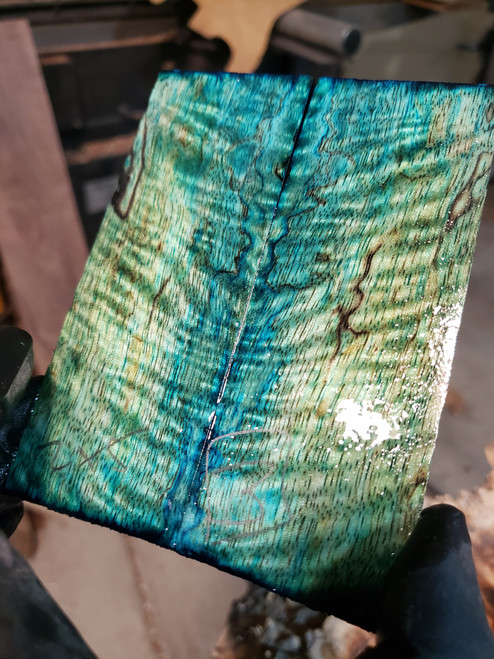 aqua stabilized dyed curly mango scales 2023. 3.03.B