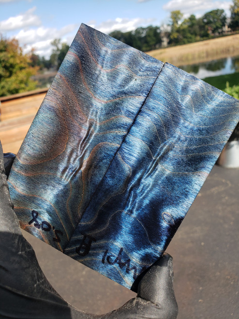 qiolted Maple  stabilized scales 10.12.23  H