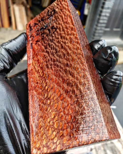  Lacewood stabilized block  G 10.14.23