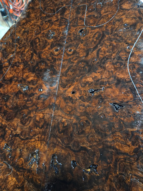 Claro burl walnut bookmatch Wal  burl 2 4.16.26