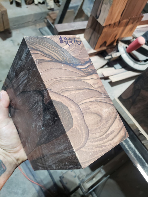 mun ebony bowl blank D