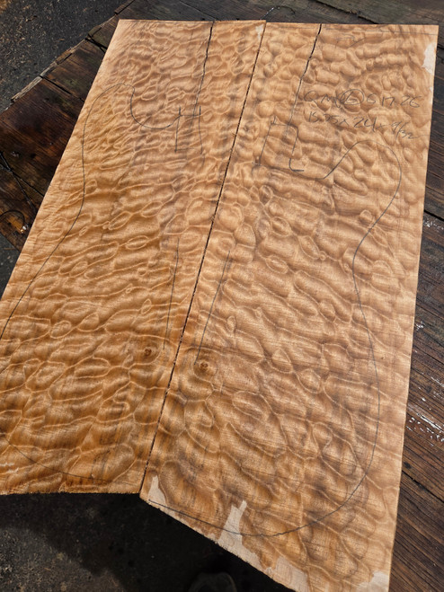 Quilted maple bookmatch  top  6.17.26.006