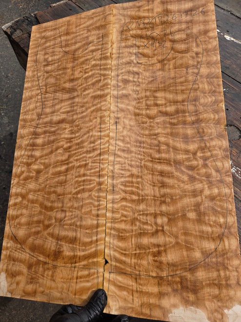 Quilted maple bookmatch  top 6.17.26.018