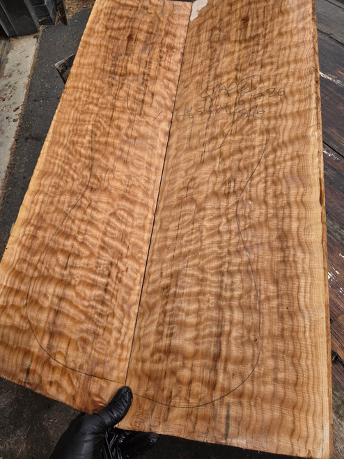 Quilted maple bookmatch  top 6.17.26.021