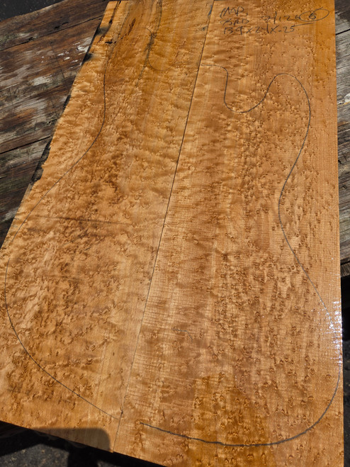 birdseye maple bookmatch  top 7.1.26.006
