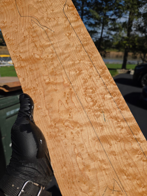 birdseye maple neck blank A 10.01.26  double size