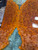 orange maple burl casted stabilized hybrid  bookmatch 11.13.24.002