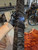 Quilted maple black dyed and stabilized spindle 1