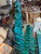 Blue quilted maple turning spindle 1 .2025