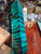 Blue quilted maple turning spindle 8.2025