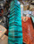 Blue quilted maple turning spindle 8.2025