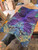 Northern lights triple dye boxelder burl stabilized  bookmatch 03