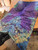 Northern lights triple dye boxelder burl stabilized  bookmatch 03