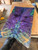 Northern lights triple dye boxelder burl stabilized  bookmatch 04