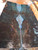 oak burl casted stabilized hybrid  bookmatch  blue blue 1