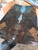 Copy of oak burl casted stabilized hybrid  bookmatch  blue blue 2