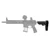 AR Adjustable Pistol Stabilizing Braces