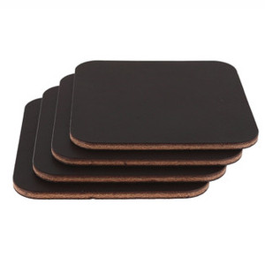 Make your own leather coasters