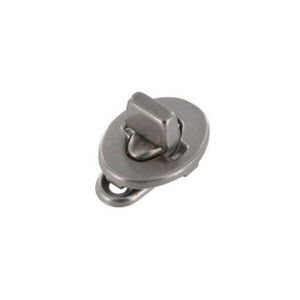 4016 Nickel Matte, Turn Lock, Solid Brass ***Requires Rivets***