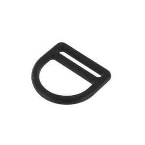 1" Plastic Double Bar D Ring