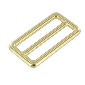B7096  1 3/4" Natural Brass, Double Loop, Solid Brass-LL