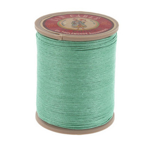 448 Jade, Fil Au Chinois - Lin Cable - Waxed Linen Thread