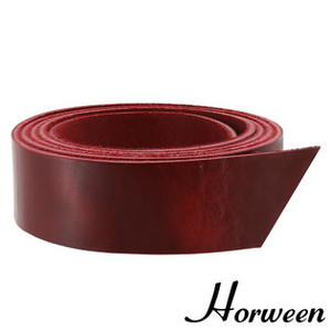 Horween Cavalier London Bus Red Leather Strap