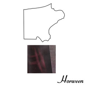 Horween Cavalier Leather Shoulder, Plum, Multiple Weights